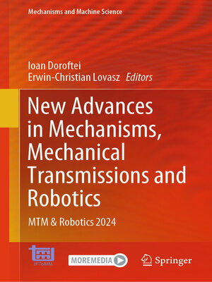 cover image of New Advances in Mechanisms, Mechanical Transmissions and Robotics